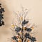 Glitzhome® 21" Lighted Halloween Candy Corn Berries Table Tree